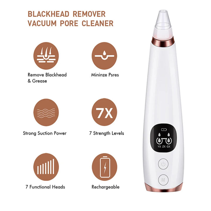 Blackhead Remover: Electric vacuum.