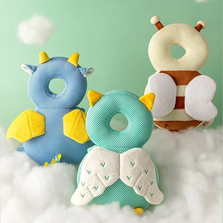 Toddler Head Cushion: Angel Bee safety pillow.