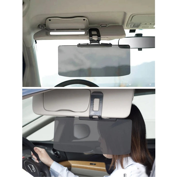 Sun Visor Extender: Anti-glare, UV protection.