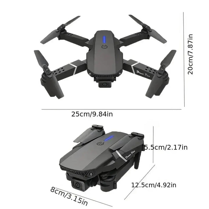 E88Pro Drone: Foldable, 4K, Wi-Fi.