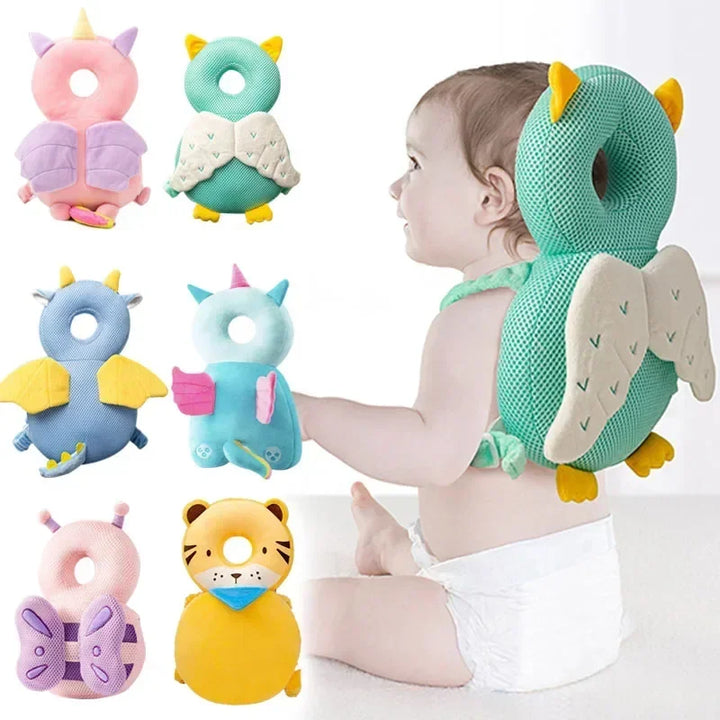 Toddler Head Cushion: Angel Bee safety pillow.