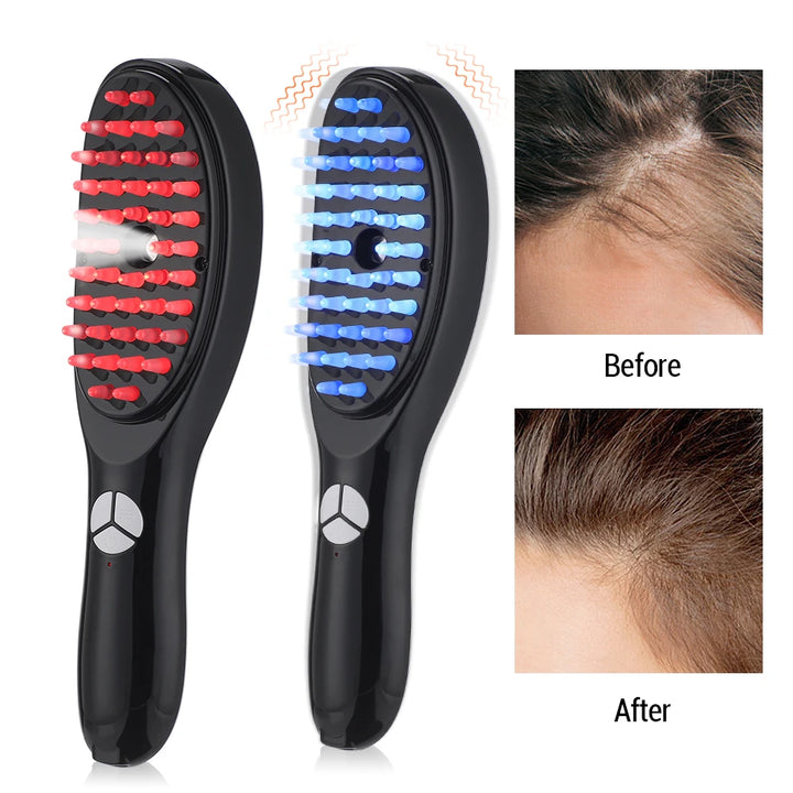 Electric Comb: Light therapy, nano sprayer.